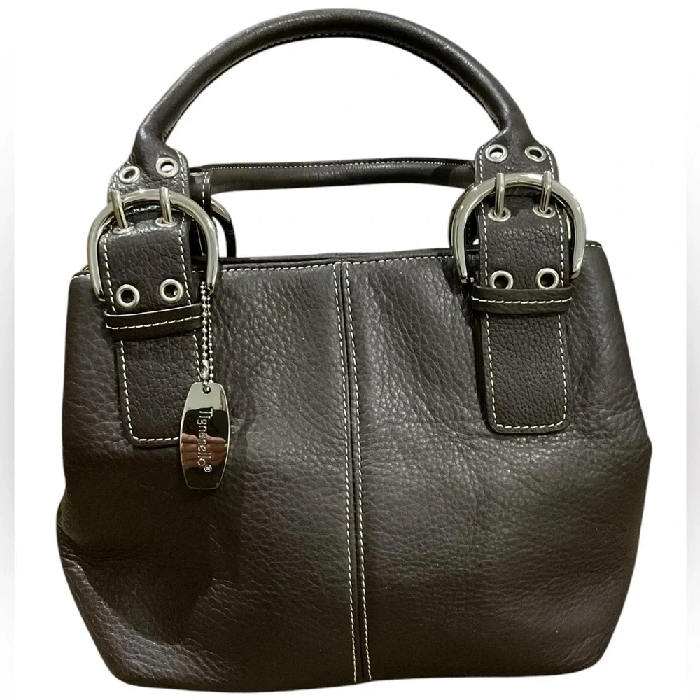 Tignanello Brown Leather Handbag